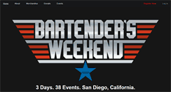 Desktop Screenshot of bartendersweekend.com